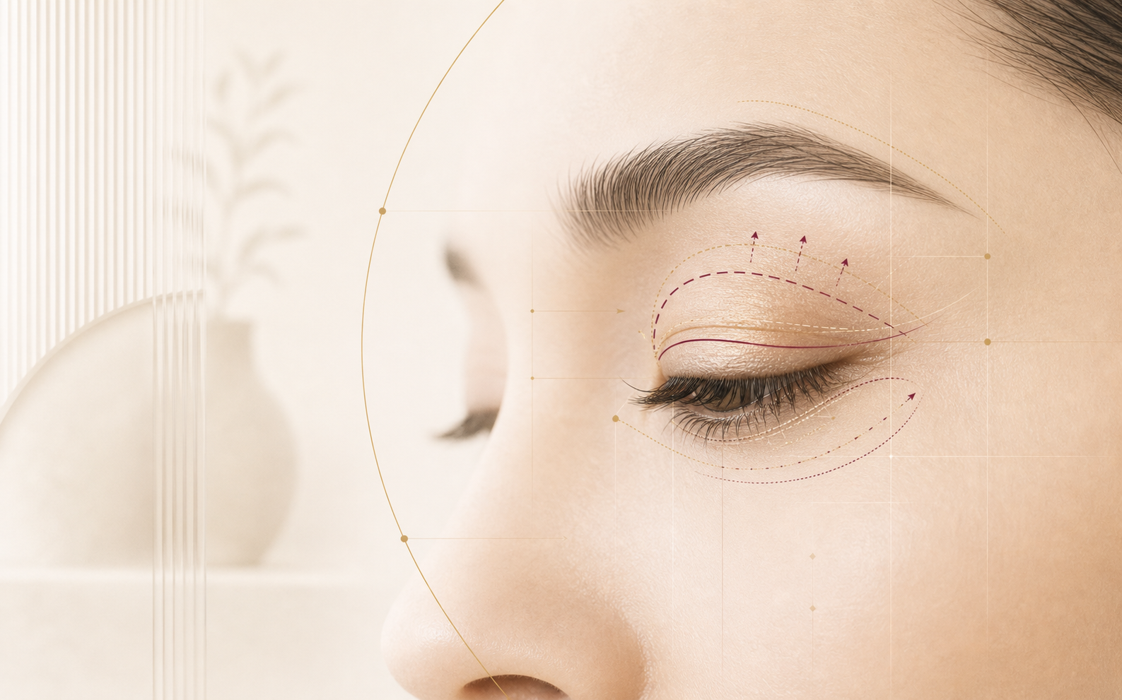 Eyelid Surgery planning visual